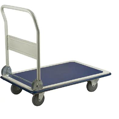 Folding Handle Platform Trucks, Steel, 400 lbs., 29