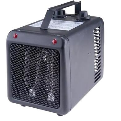 Portable Open Coil Heater, Radiant Heat, Electric, 5200