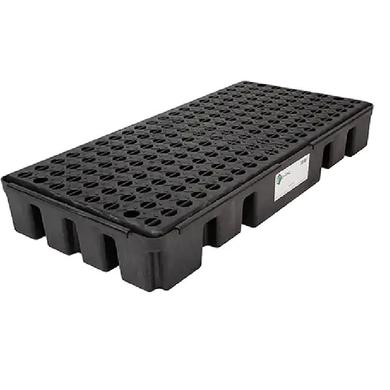 Black Diamond Low Profile Spill Pallet, 25.5 US gal. Spill Capacity, 49