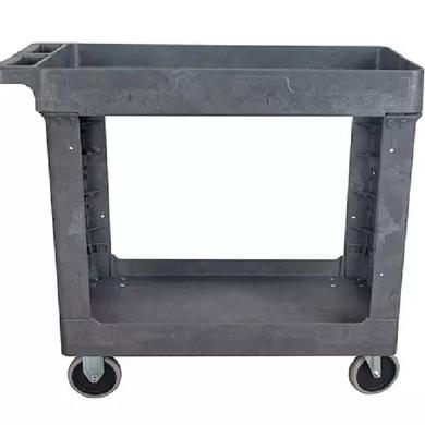 Utility Service Cart, 2 Tiers, 16-1/2