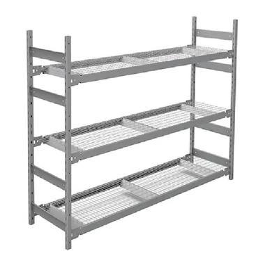 Wide Span Storage Shelving, Steel, Boltless, 800 lbs. Capacity, 72