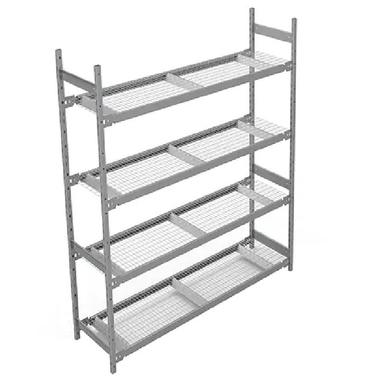 Wide Span Storage Shelving, Steel, Boltless, 800 lbs. Capacity, 72