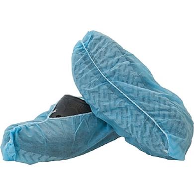 Couvre-chaussures Bleu, Anti-Dérapant,  Boîte 100