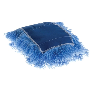 Dry Mop 5x24 Blue Electrastat With Tie On