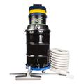 Aspirateur commercial sec et humide - 3 moteurs - capacité de 171 L (45 gal) - avec accessoires et chariot - corde d'alimentation de 15 m (50')