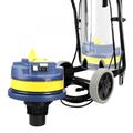 Wet & Dry Commercial Vacuum - Capacity of 7.6 gal (28.8 L) - Metal Tank - On Trolley - Tilting Tank - Electrical Outlet for Power Nozzle - 10' (3 m) Hose - Metal Wands - Brushes and Accessories Included