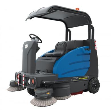 Industrial Ride-On Sweeper Machine JVC75SWEEPN  - 74 1/4