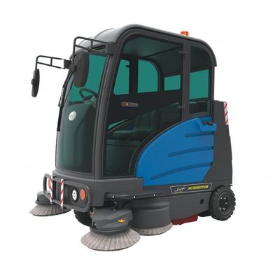 Industrial Ride-On Sweeper Machine JVC59SWEEPN 74 1/4