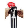 Hand Sanitizer Dispenser - Foot Pedal Operated (Contactless) - Made in Stainless Steel - For use against coronavirus (COVID-19)