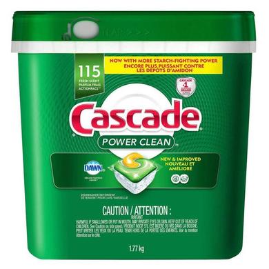 DISHWASHER DETERGENT POWER CLEAM CASCADE