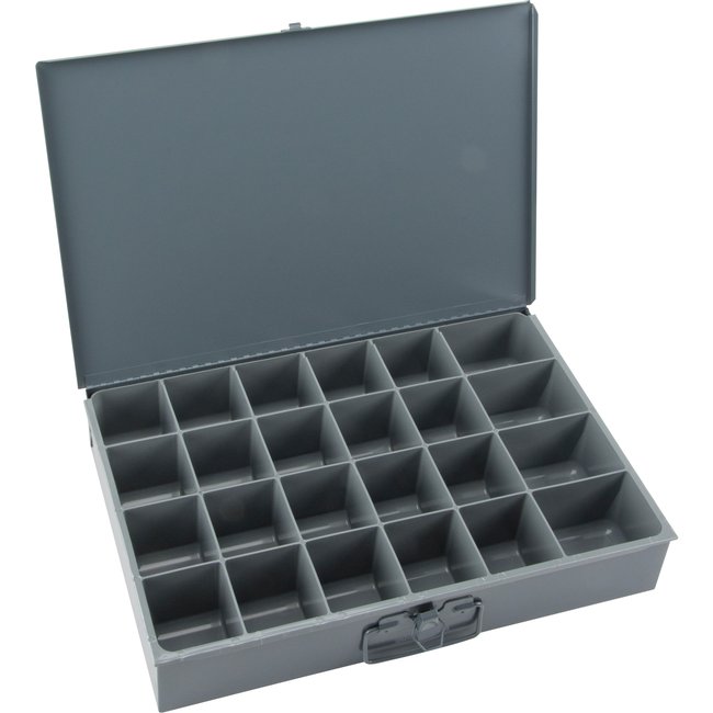 Steel Compartment Box - 24 Slot