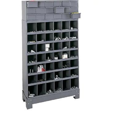 Modular Small Parts Storage Unit, Steel, 18 Drawers, 33-3/4