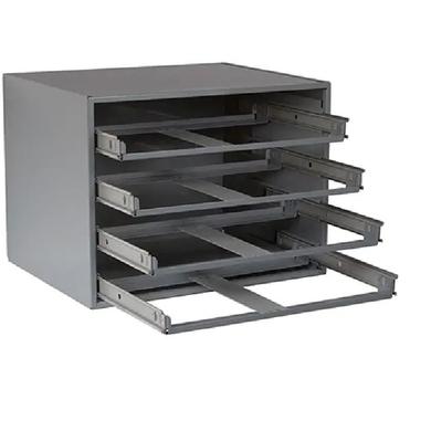 Compartment Box Cabinets, Steel, 4 Slots, 20