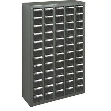 KPC-500 Parts Cabinets, Galvanized Steel, 60 Drawers, 22-3/5